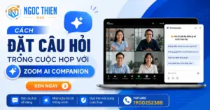 Cách đặt câu hỏi trong cuộc họp với Zoom AI Companion