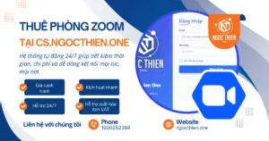 Thuê phòng Zoom giá rẻ tại cs.nto.vn