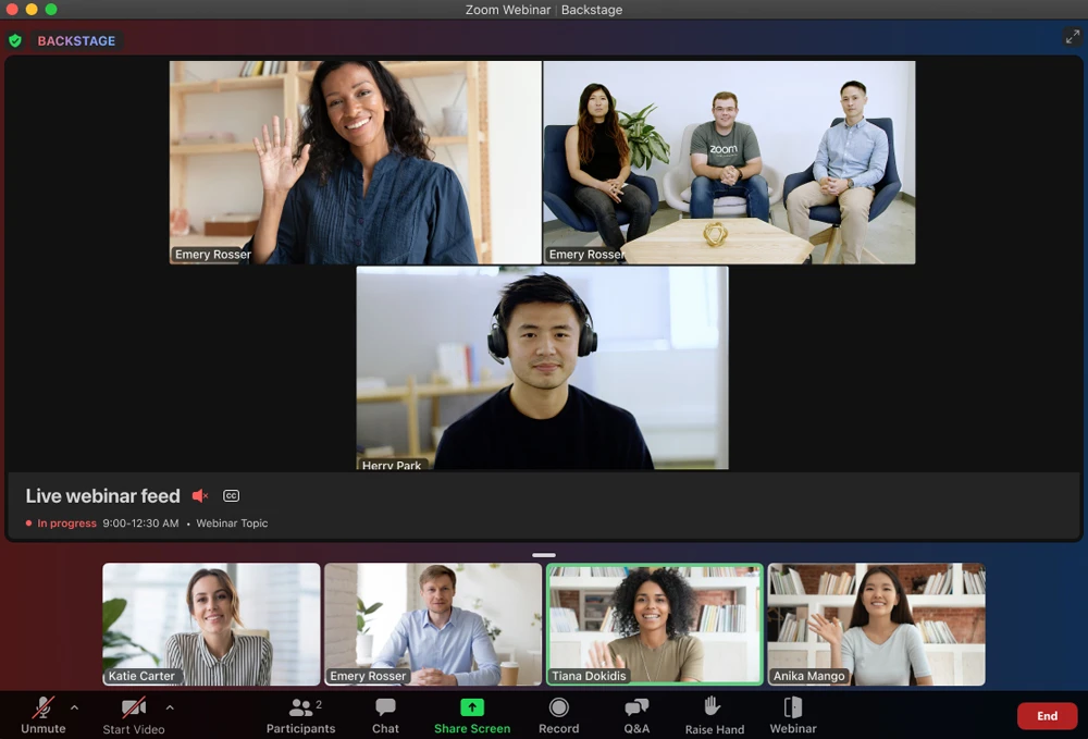 Yêu cầu tham gia Zoom Webinars Plus không cần tài khoản Zoom