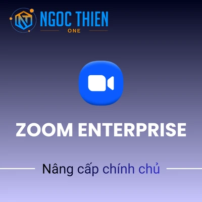 Gói Zoom Enterprise - Phù hợp nhất cho các đội nhóm lớn hơn
