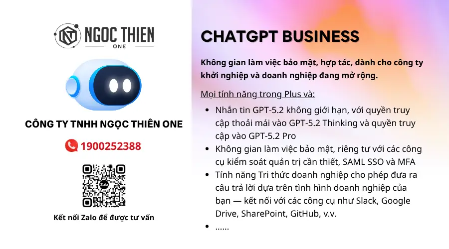 ChatGPT Business Team là gì?