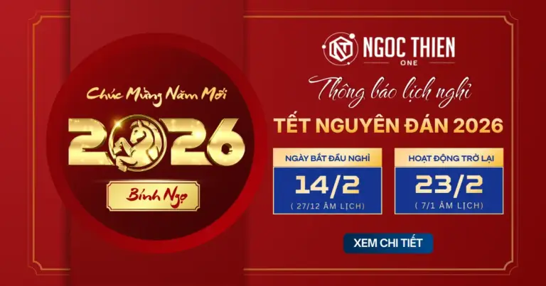 Thông báo lịch nghỉ Tết Nguyên đán Bính Ngọ năm 2026