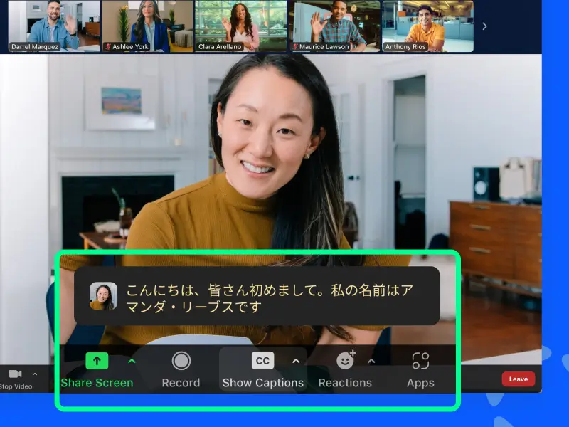 Translated Captions