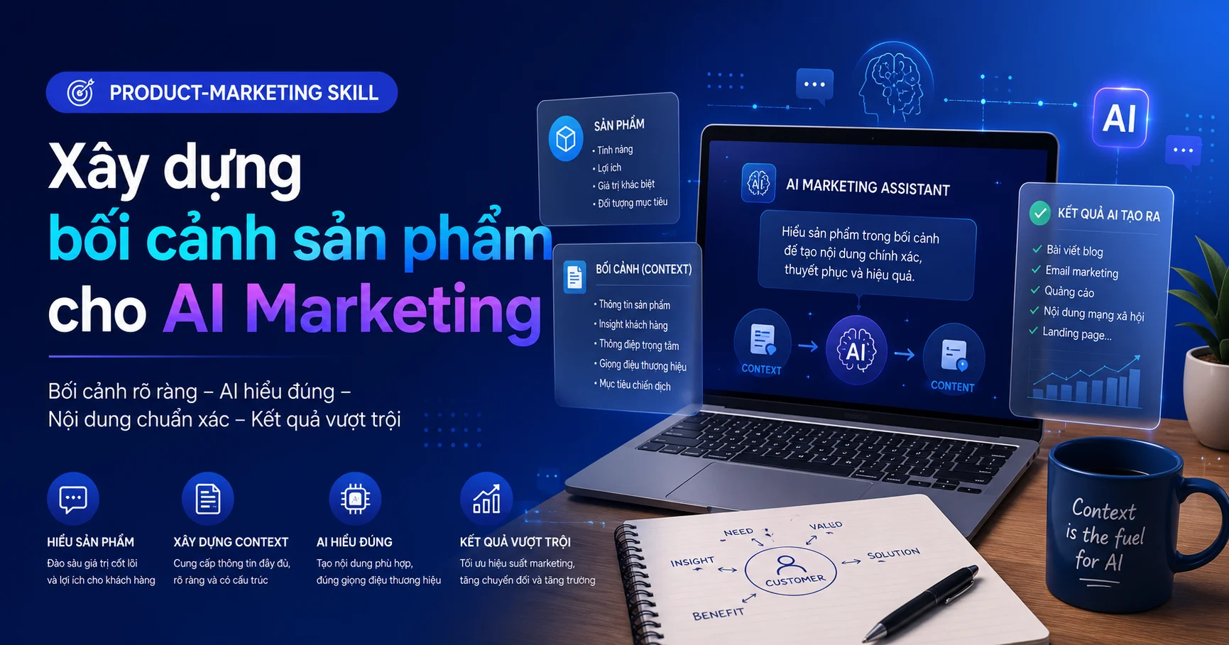 product marketing - product marketing Product-Marketing Skill AI — Tạo bối cảnh sản phẩm cho marketing