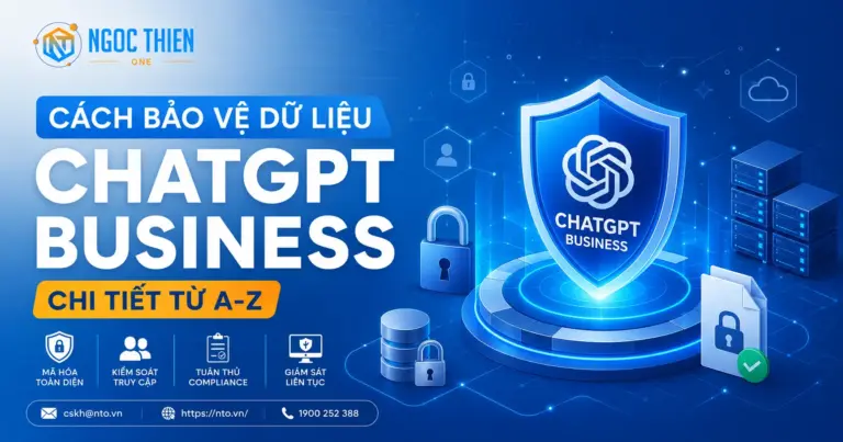 Cách bảo vệ dữ liệu ChatGPT Business chi tiết từ a-z