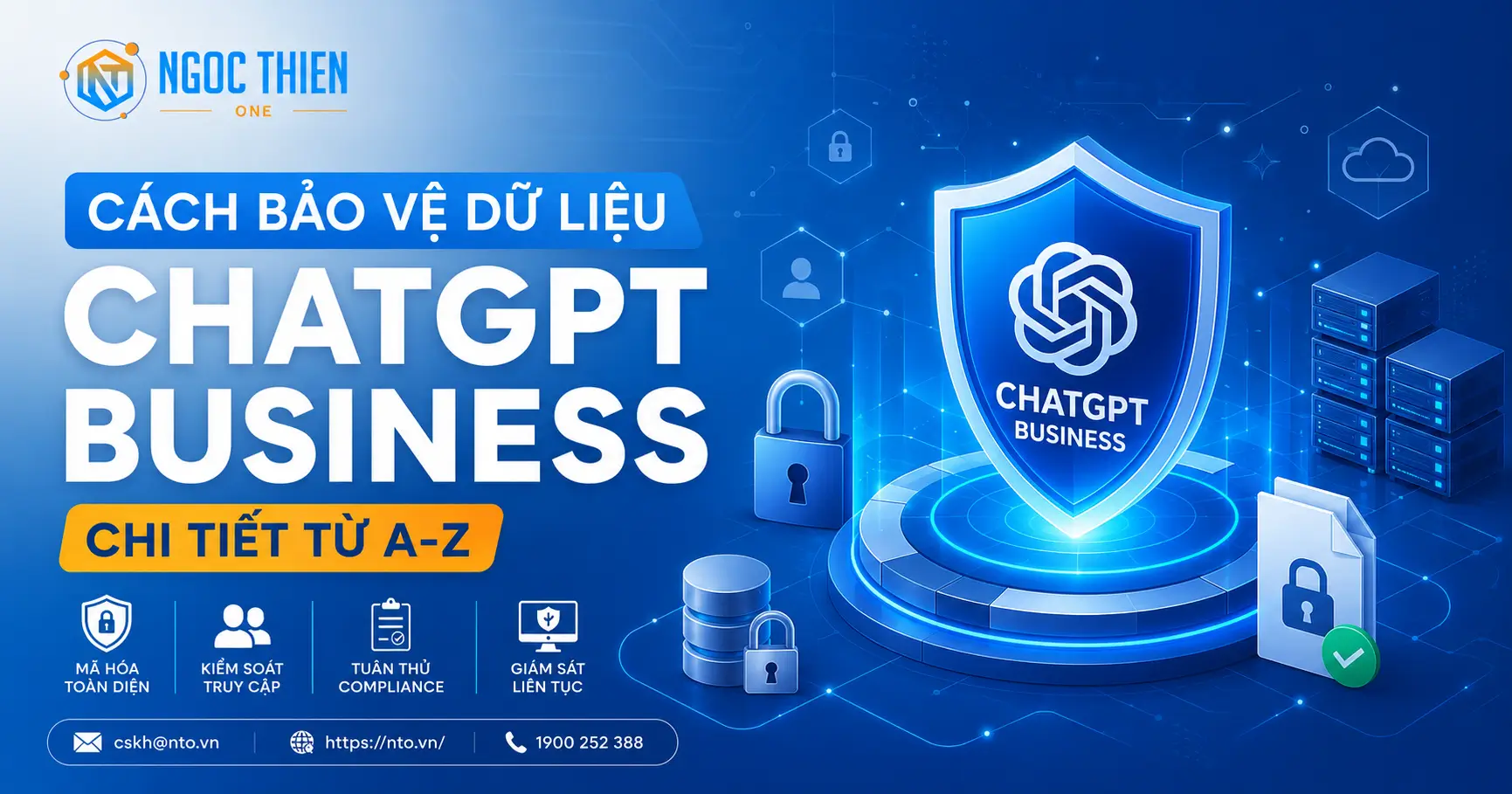 Cách bảo vệ dữ liệu ChatGPT Business chi tiết từ a-z