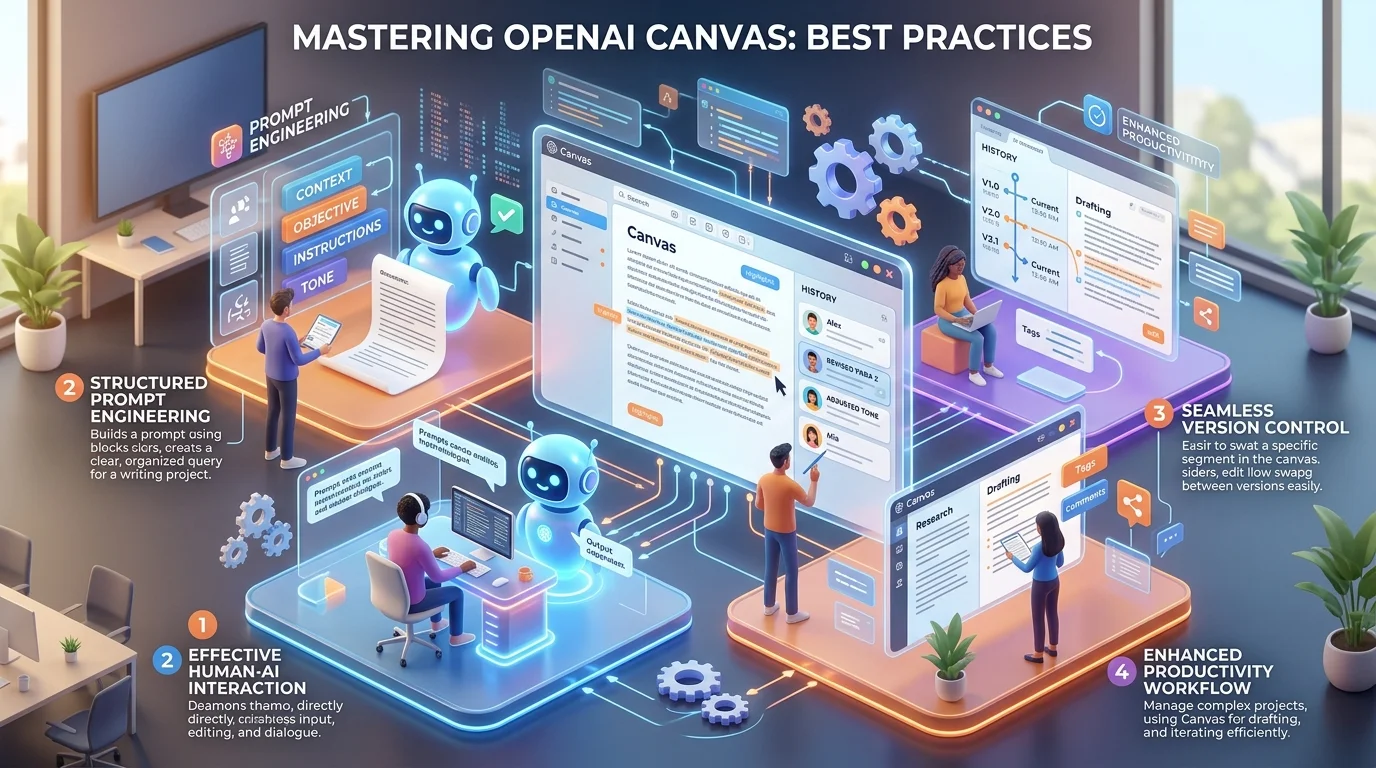 Mẹo nâng cao khai thác tối đa hiệu quả khi làm việc với OpenAI Canvas