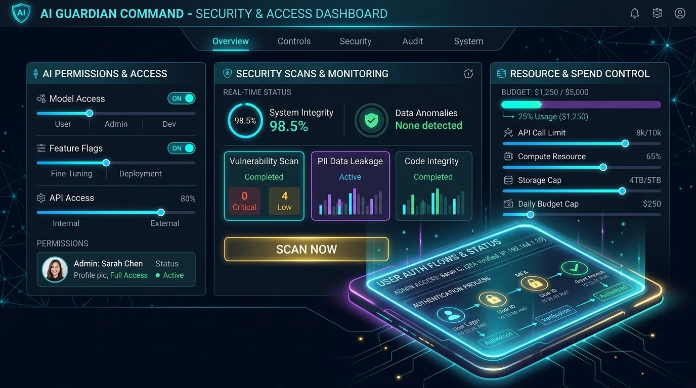 claude security admin
