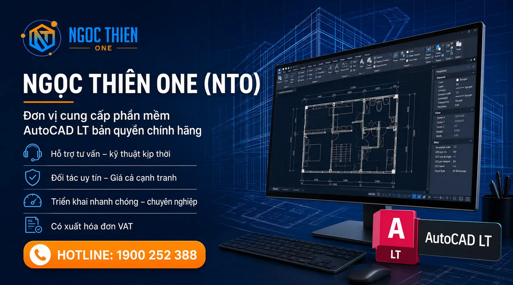 Mua phần mềm AutoCAD LT bản quyền ở đâu uy tín?