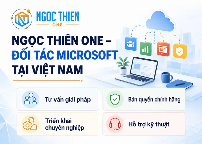 Ngọc Thiên One - Đối tác Microsoft tại Việt Nam