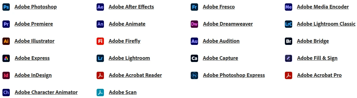 Adobe Creative Cloud Pro – Trọn bộ công cụ sáng tạo