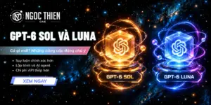 GPT-6 Sol và Luna có gì mới? Ảnh minh họa các nâng cấp nổi bật về suy luận, lập trình, AI Agent và chi phí API.