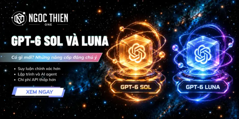 GPT-6 Sol và Luna có gì mới? Ảnh minh họa các nâng cấp nổi bật về suy luận, lập trình, AI Agent và chi phí API.