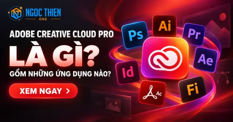 Adobe Creative Cloud Pro là gì? Gồm những ứng dụng nào?
