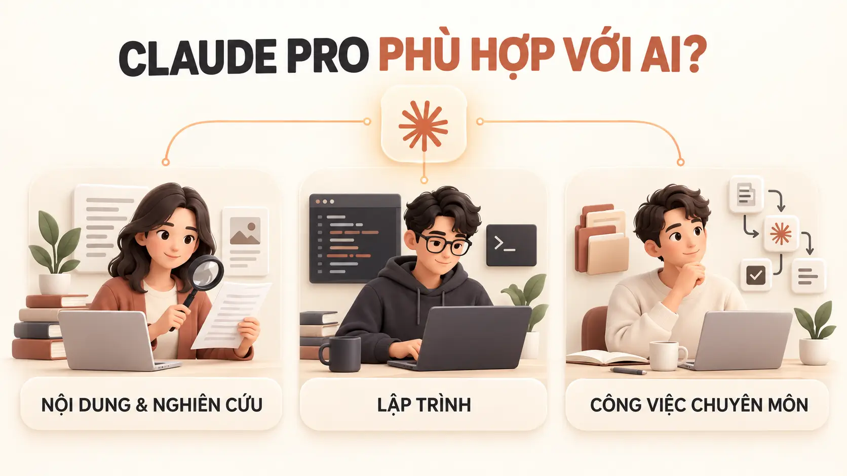 Claude Pro phù hợp với ai?
