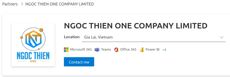 Đối tác Microsoft tại Việt Nam