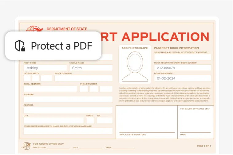 Bảo vệ và kiểm soát tệp PDF